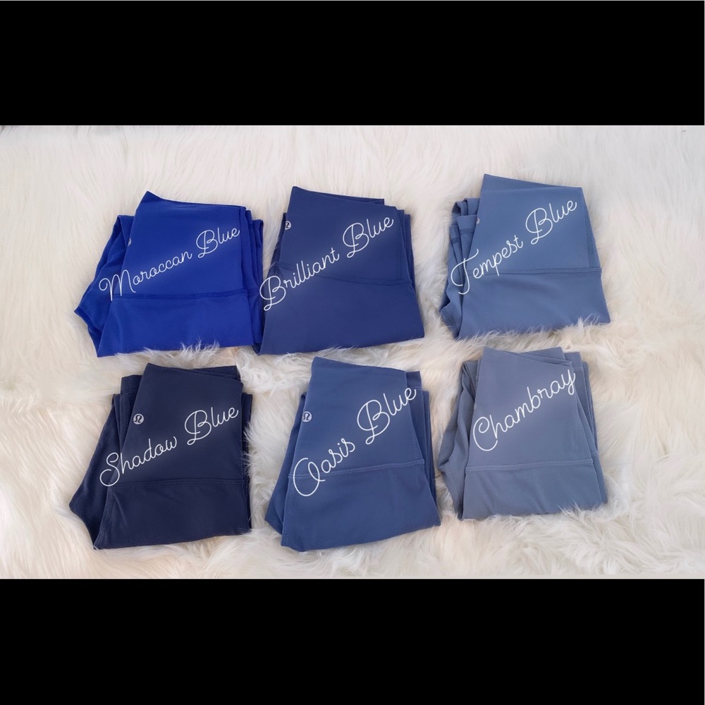 Lululemon align blues